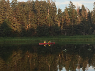 kayakers two kayakers in one kayak